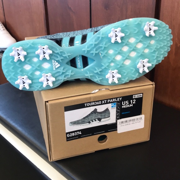 Adidas Tour 360 XT Parley SIZE 12 & SIZE 10 - Picture 2 of 2